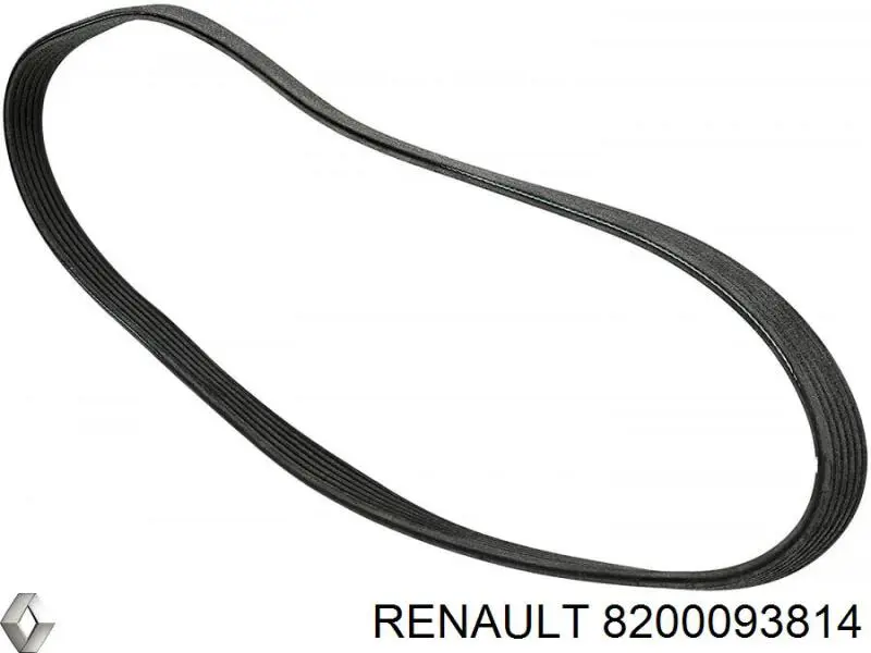 8200093814 Renault (RVI) ремінь приводний, агрегатів