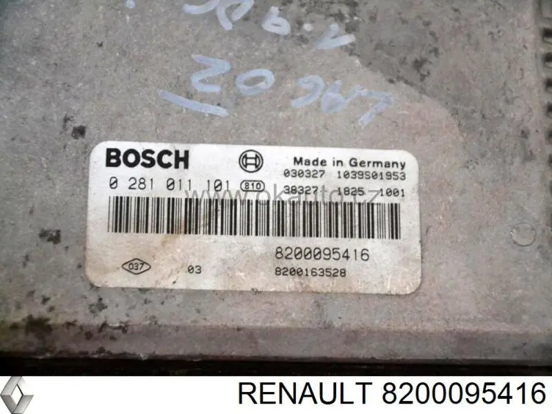 ЕБУ Renault (RVI) 8200095416 ціна, від 33.82 USD