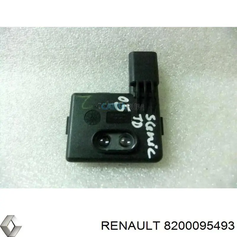 Кнопка включення аварійного сигналу на Renault Megane (LM0)