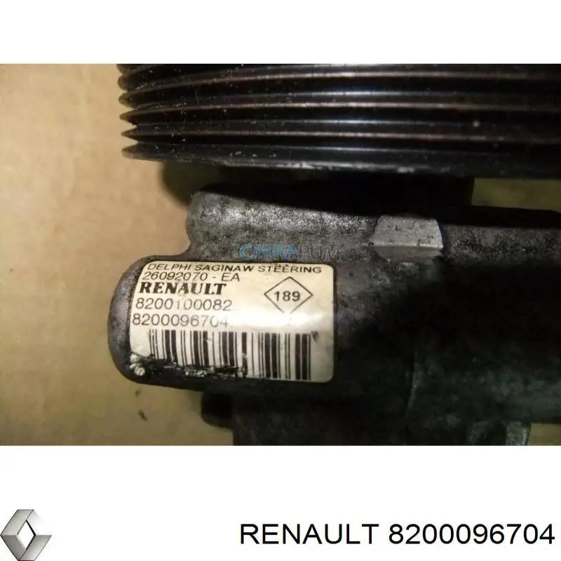 Насос ГПК Renault (RVI) 8200096704 ціна, від 64.83 USD