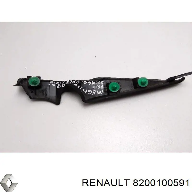 Решітка склоочисників, права Renault (RVI) 8200100591 ціна, від 3.10 USD
