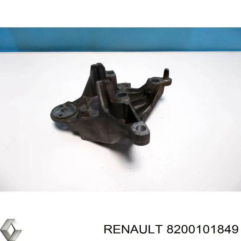 Кронштейн подушки (опори) двигуна, правої Renault (RVI) 8200101849