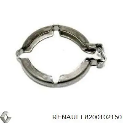 Хомут патрубка клапана EGR Renault Clio 3 (BR01, CR01) (Рено Кліо)