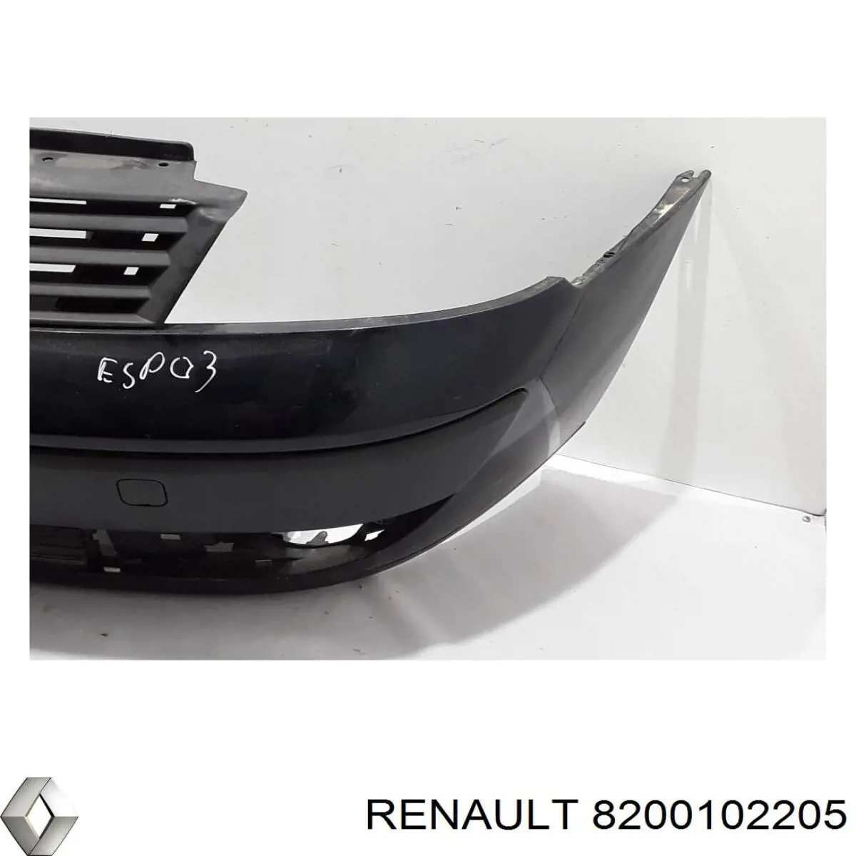 Бампер передній Renault (RVI) 8200102205