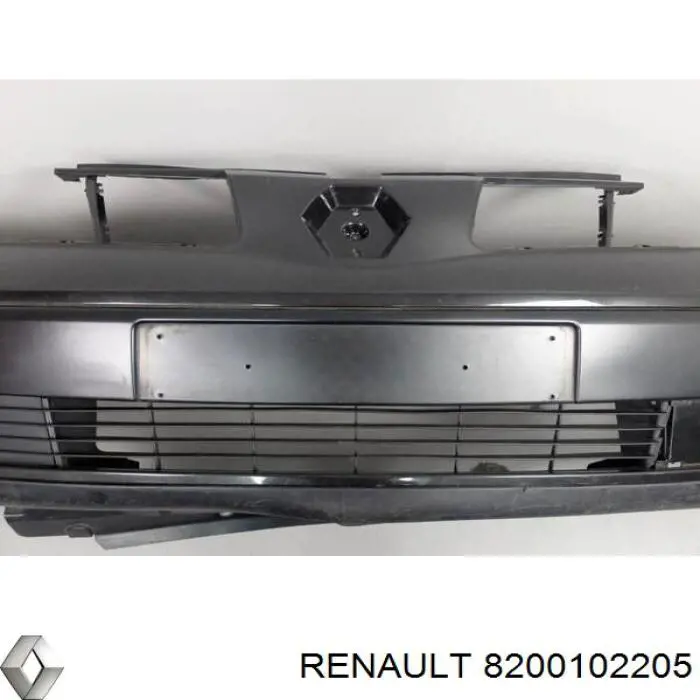 8200102205 Renault (RVI) Бампер передній в зборі