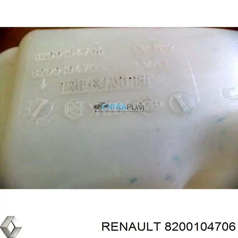 Бачок склоомивача на Renault Scenic II JM0, JM1