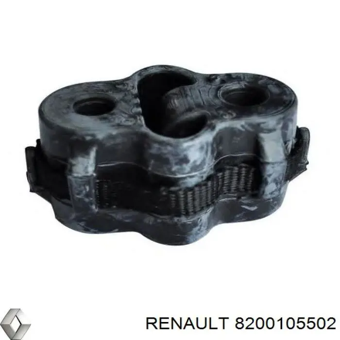 Кріплення глушника заднє Renault (RVI) 8200105502 ціна, від 8.89 USD