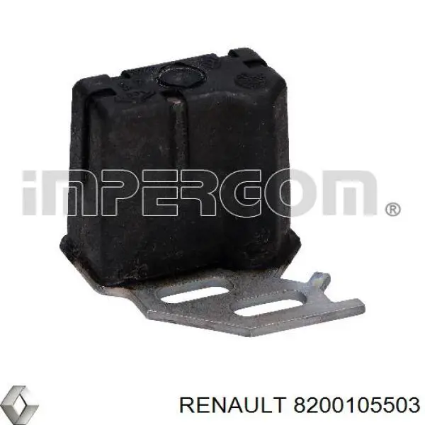8200105503 Renault (RVI) кронштейн/хомут глушника, задній