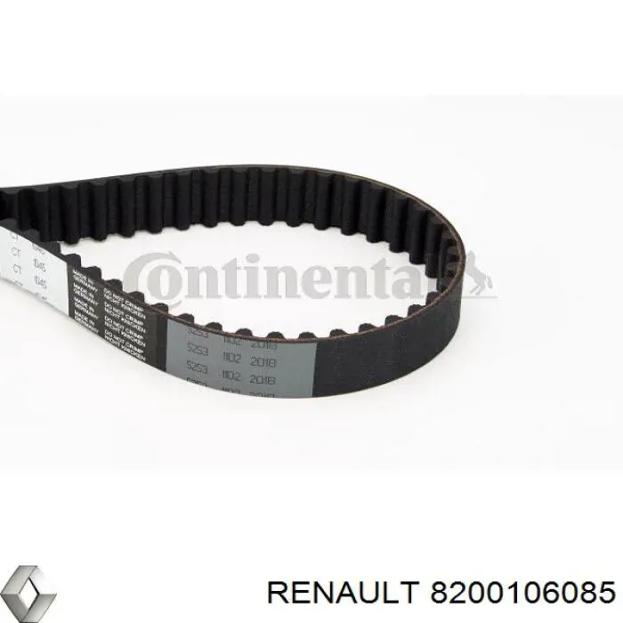 Купити 8200106085 Renault (RVI) Ремінь газорозподільного механізму