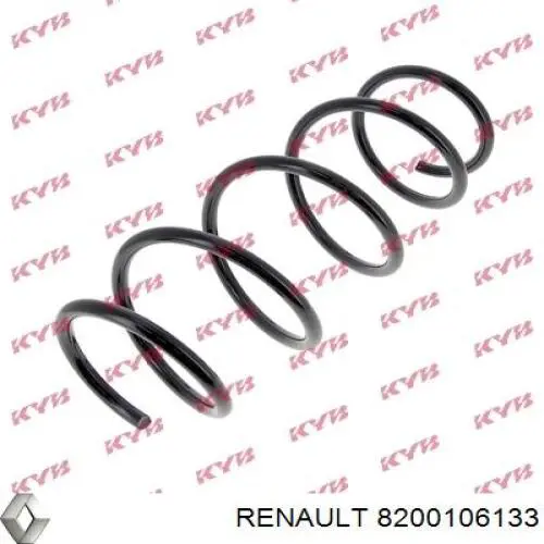 Пружина передня Renault (RVI) 8200106133 ціна, від 19.93 USD