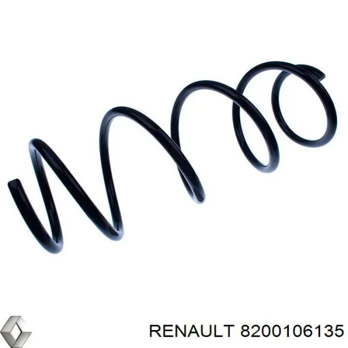 Пружина передня Renault (RVI) 8200106135 ціна, від 19.93 USD