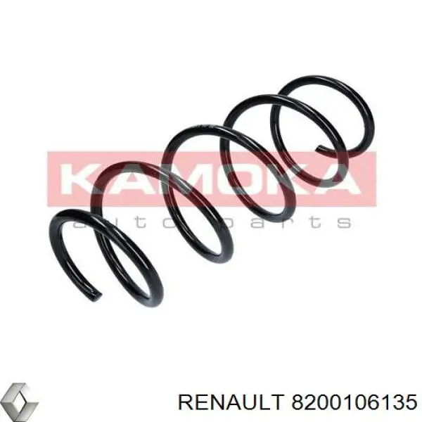 8200106135 Renault (RVI) пружина передня