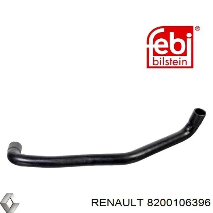 Шланг/патрубок радіатора охолодження, верхній Renault (RVI) 8200335781 ціна, від 15.10 USD