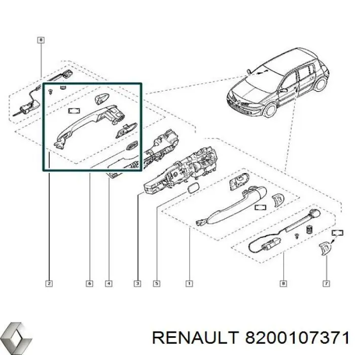 Купити 8200107371 Renault (RVI) 