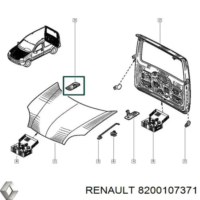 8200107371 Renault (RVI) 