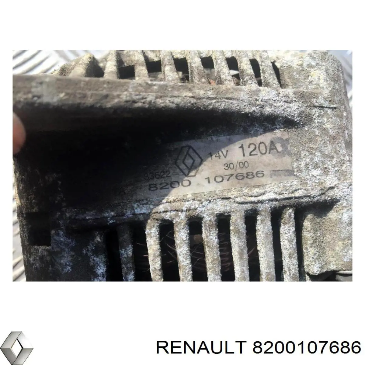 8200107686 Renault (RVI) Авто генератор