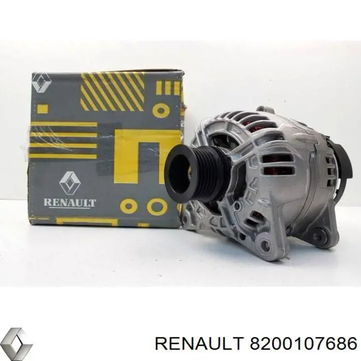Генератор Renault (RVI) 8200107686 ціна, від 44.34 USD