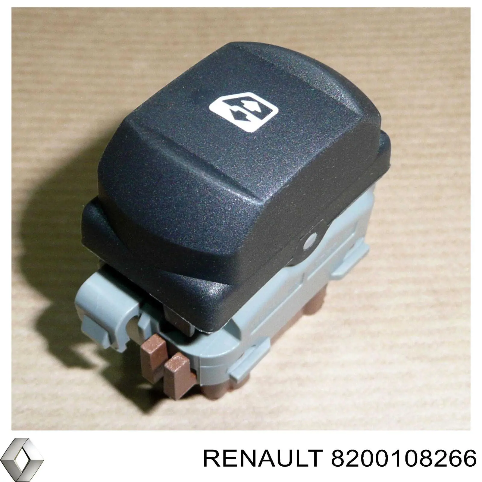 Купити 8200108266 Renault (RVI) Кнопка вмикання двигуна склопідіймача задня