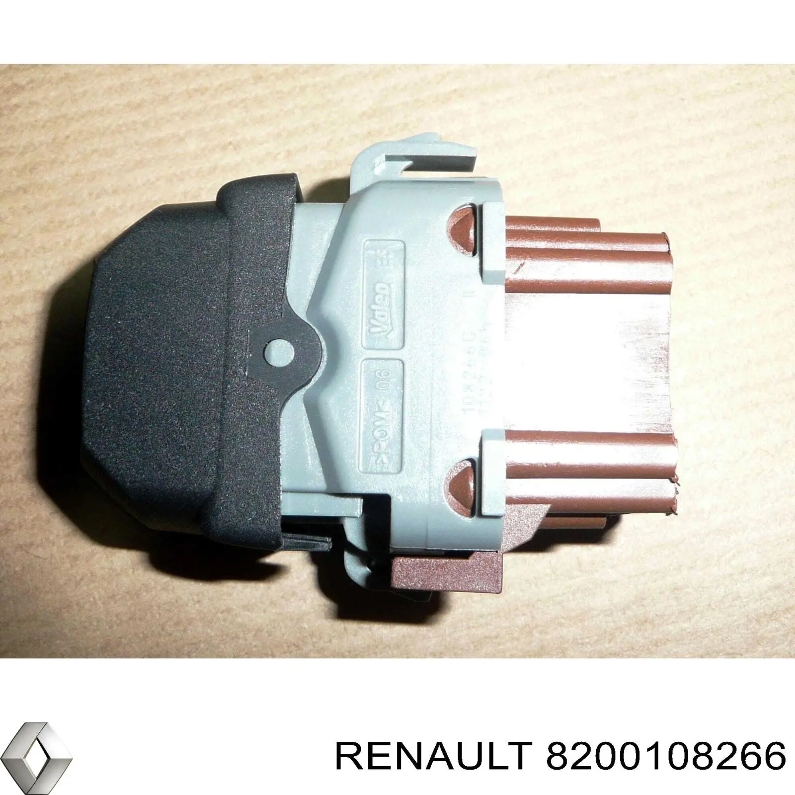Кнопка вмикання двигуна склопідіймача задня Renault (RVI) 8200108266 ціна, від 2.92 USD