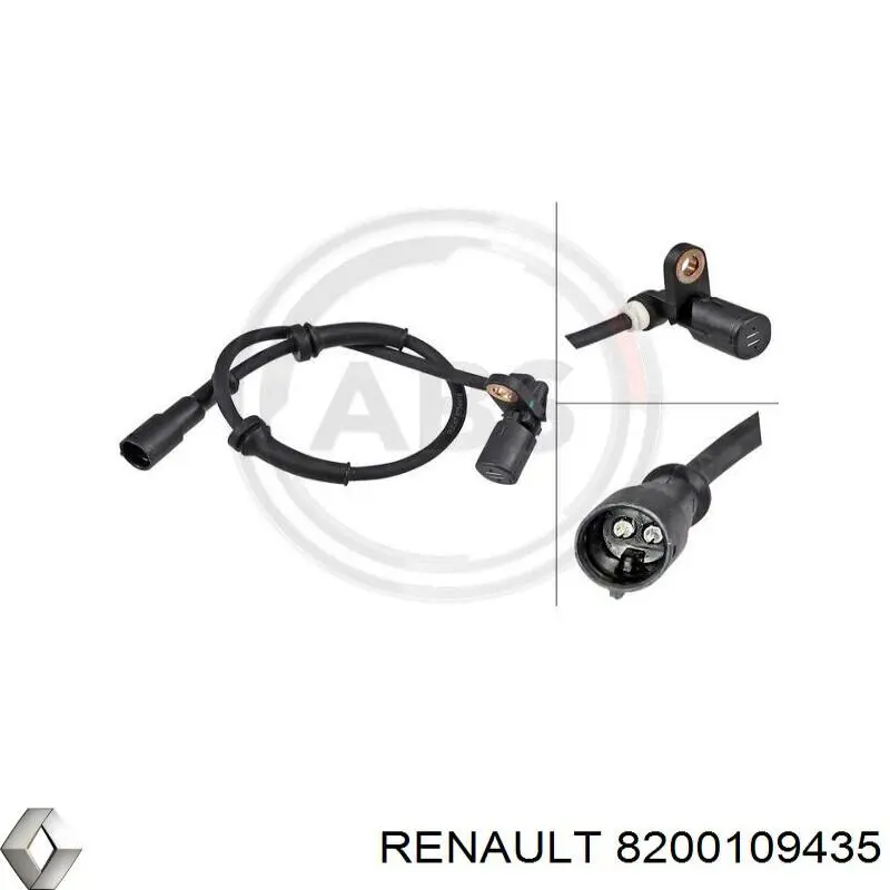 8200109435 Renault (RVI) Датчик АБС