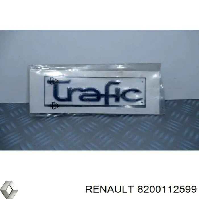 8200112599 Rotweiss емблема кришки багажника, фірмовий значок