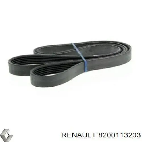 8200113203 Renault (RVI) ремінь приводний, агрегатів