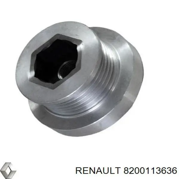 8200113636 Renault (RVI) Обгонна муфта генератора