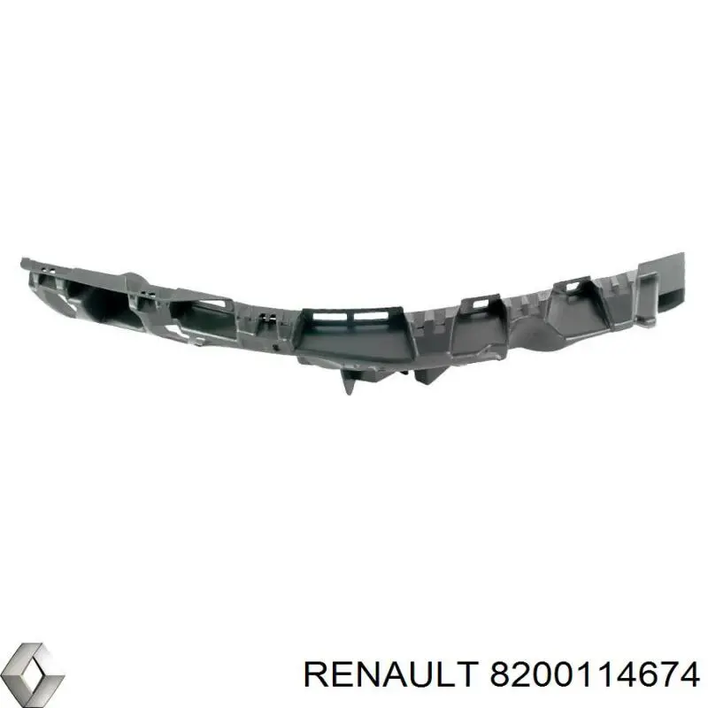 8200114674 Renault (RVI) кронштейн бампера переднього, правий