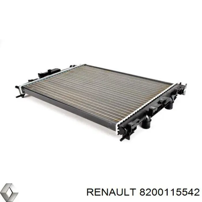 Купити 8200115542 Renault (RVI) Радіатор двигуна