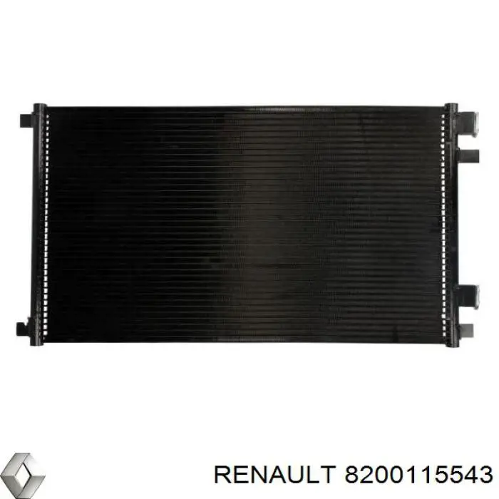 Конденсатор кондиціонера Renault (RVI) 8200115543 ціна, від 50.68 USD