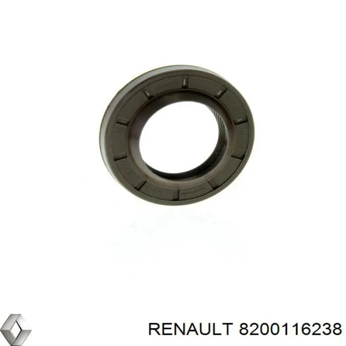 Сальник піввісі переднього моста, правою 8200116238 Renault (RVI)