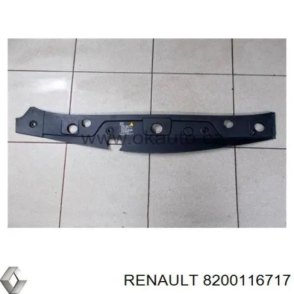 8200116717 Renault (RVI) повітропровід / дефлектор радіатора, верхній
