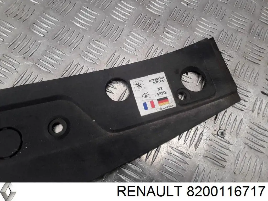 Купити 8200116717 Renault (RVI) Захист замку капота