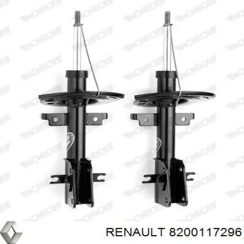 Амортизатор передній 8200117296 Renault (RVI)