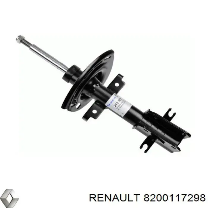 Амортизатор передній 8200117298 Renault (RVI)