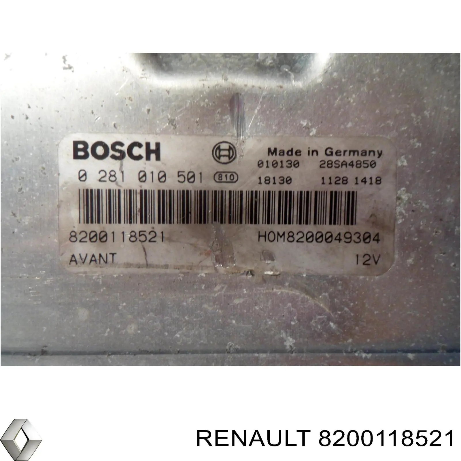  Renault (RVI) 8200118521 ціна, від 158.86 USD