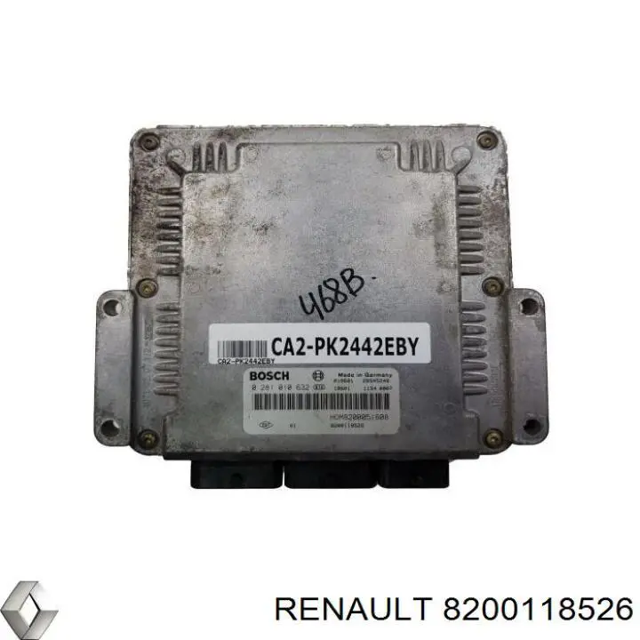 Модуль (блок) керування (ЕБУ) двигуном 8200118526 Renault (RVI)