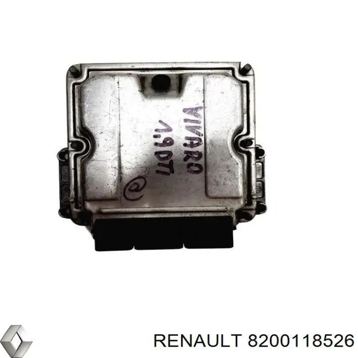 Електронний блок керування двигуном 8200118526 Renault (RVI)