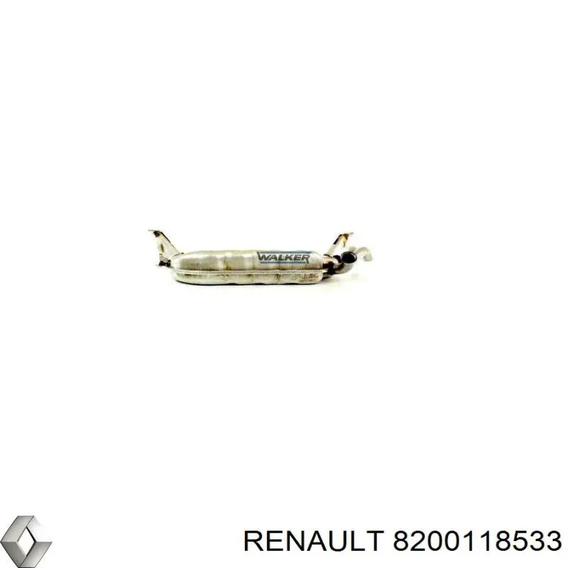 Вихлопна труба Renault (RVI) 8200118533 ціна, від 154.68 USD