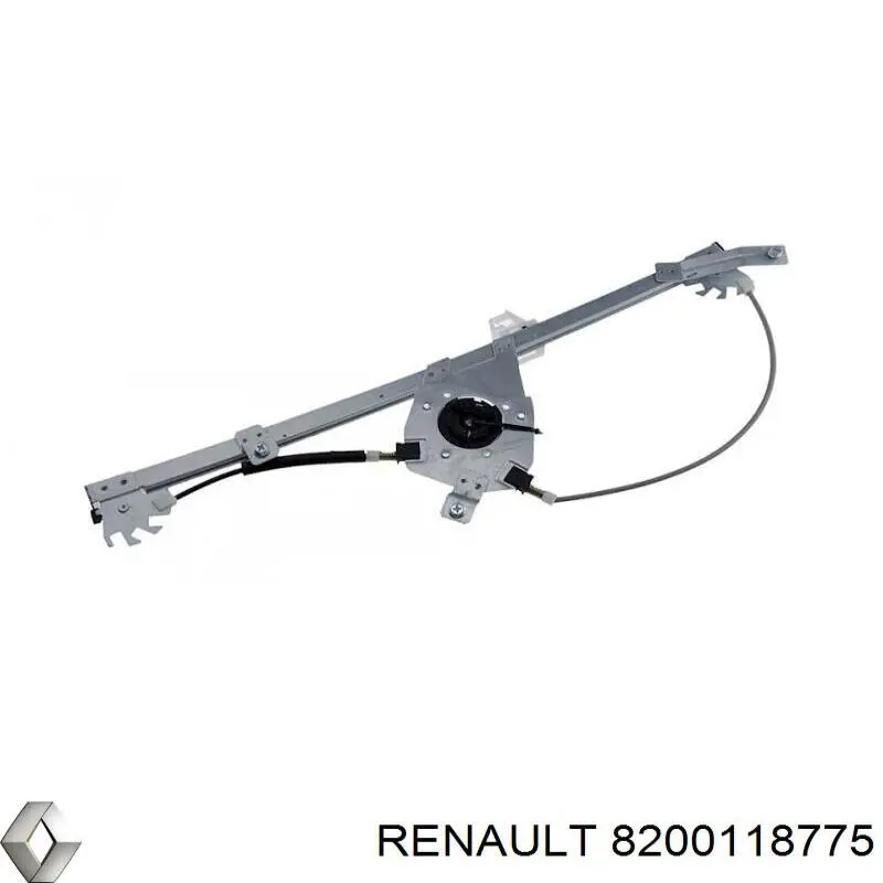Купити 8200118775 Renault (RVI) Механізм склопідіймача двері передньої, правої