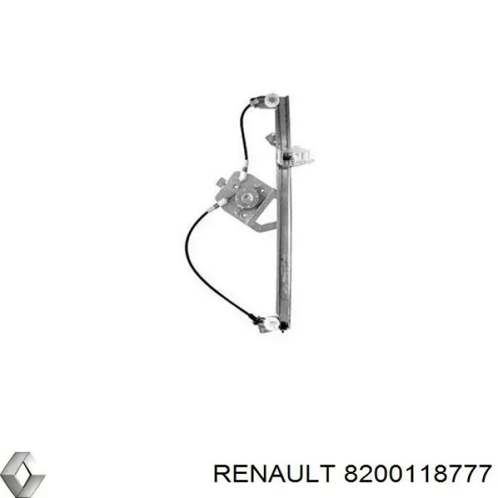 Купити 8200118777 Renault (RVI) Механізм стеклопідйомника водійських дверей