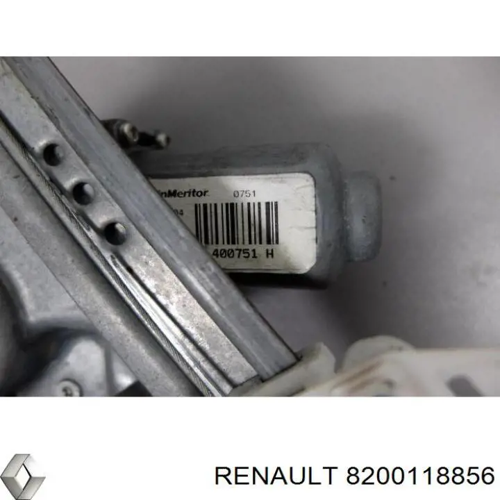 Механізм стеклопод'емника двері задньої, лівої Renault (RVI) 8200118856