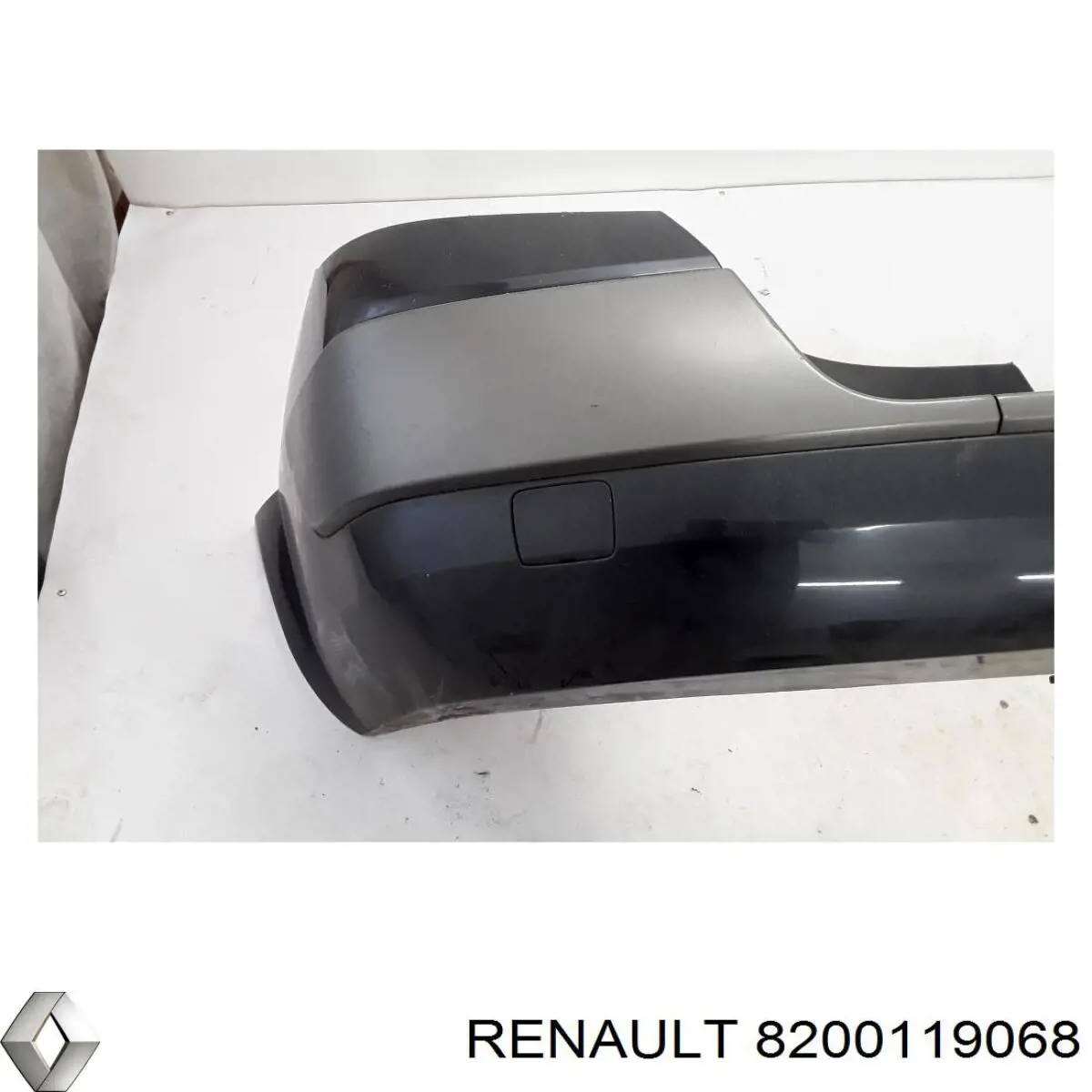 Задній бампер 8200119068 Renault (RVI)