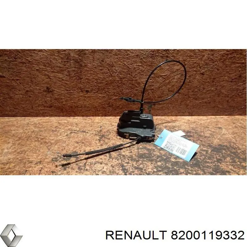 Купити 8200119332 Renault (RVI) Замок задньої дверї, правої