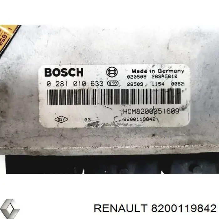 Купити 8200119842 Renault (RVI) Модуль управління двигуном