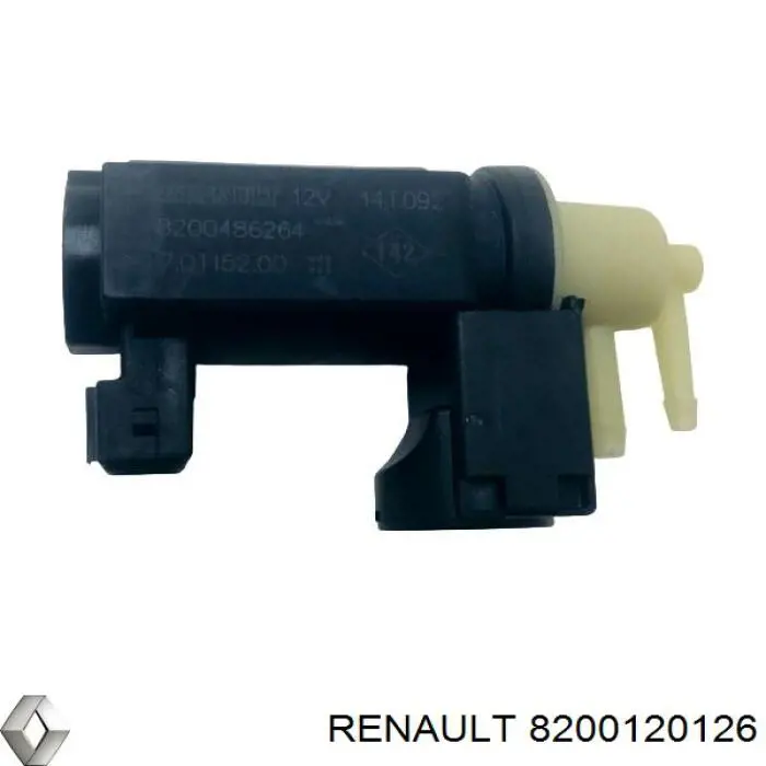 8200120126 Renault (RVI) перетворювач тиску (соленоїд наддуву/EGR)