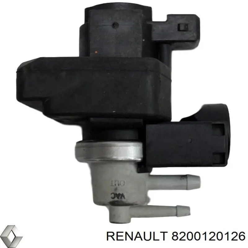 Купити 8200120126 Renault (RVI) Клапан перетворювач тиску наддуву (соленоїд)