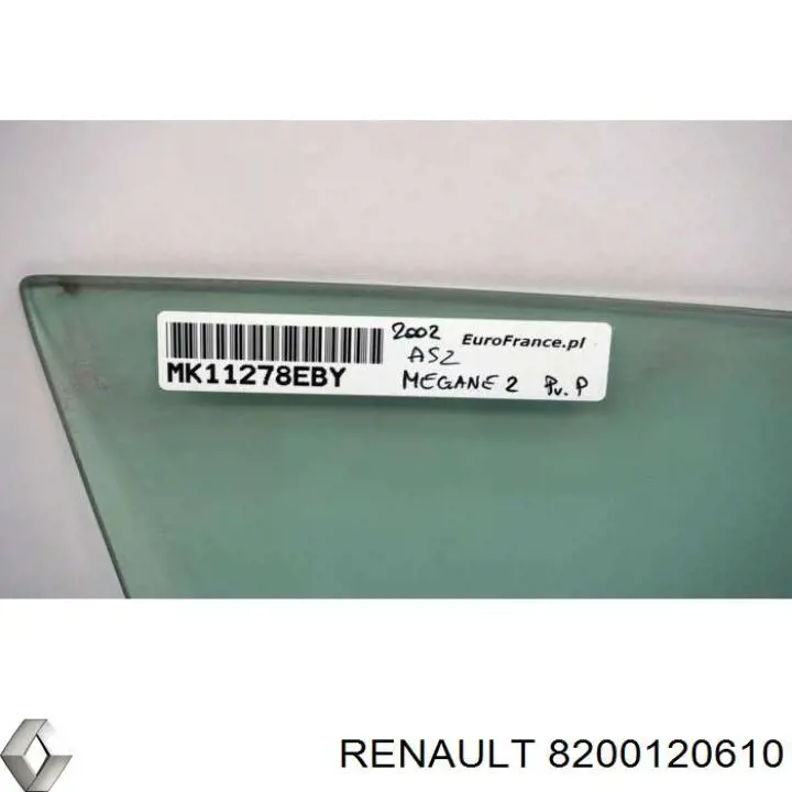 Скло заднє праве Renault (RVI) 8200120610 ціна, від 11.27 USD