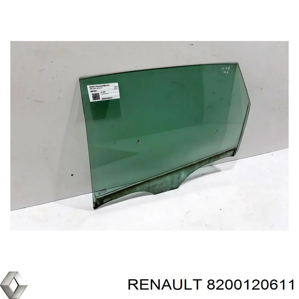 Купити 8200120611 Renault (RVI) Скло задньої двері лівої