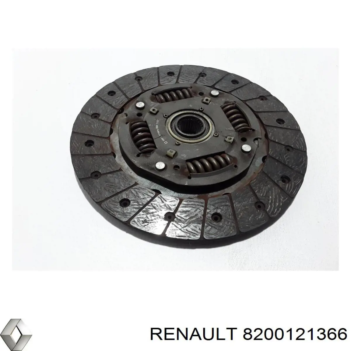 Диск зчеплення 8200121366 Renault (RVI)